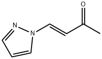 3-Buten-2-one, 4-(1H-pyrazol-1-yl)-, (E)- (9CI) Structure