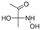 2-Butanone, 3-hydroxy-3-(hydroxyamino)- (7CI,9CI),918-42-3,结构式
