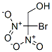 2-ブロモ-2,2-ジニトロエタノール 化学構造式