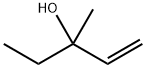 3-甲基-1-戊烯-3-醇, 918-85-4, 结构式