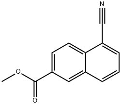 METHYL 5-CYANO-2-NAPHTHOATE|5-氰基-2-萘甲酸甲酯
