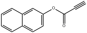 2-萘基丙炔酸酯, 91805-17-3, 结构式