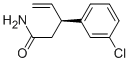 (S)-3-(3-CHLOROPHENYL)PENT-4-ENAMIDE Structure