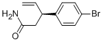 (S)-3-(4-BROMOPHENYL)PENT-4-ENAMIDE Struktur
