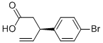 (R)-3-(4-BROMOPHENYL)PENT-4-ENOIC ACID Structure