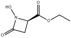 2-Azetidinecarboxylicacid,1-hydroxy-4-oxo-,ethylester,(R)-(9CI) Structure