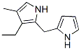 1H-Pyrrole,  3-ethyl-4-methyl-2-(1H-pyrrol-2-ylmethyl)- Structure