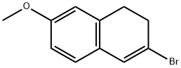 3-BROMO-7-METHOXY-1,2-DIHYDRONAPHTHALENE Structure