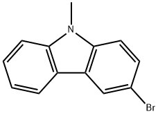 3-溴代-N-甲基咔唑, 91828-08-9, 结构式