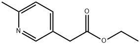 6-甲基吡啶-3-乙酸乙酯 结构式