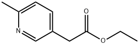 3-PYRIDINEACETIC ACID, 6-METHYL-,ETHYL ESTER Structure