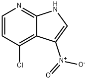 4-氯-3-硝基-1H-吡咯并[2,3-B]吡啶,918519-53-6,结构式