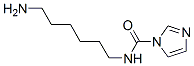 1-(N-6-amino-n-hexyl)carbamoylimidazole 结构式