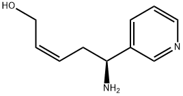 (2Z,5S)-5-AMino-5-(3-pyridinyl)-2-penten-1-ol Struktur