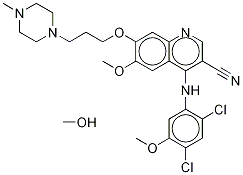 Bosutinib Methanoate 化学構造式