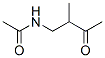Acetamide, N-(2-methyl-3-oxobutyl)- (9CI) Struktur