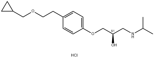 betaxolol hydrochloride 结构式