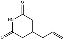 3-アリルグルタルイミド 化学構造式