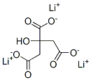 LITHIUM CITRATE Structure