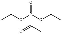 アセチルホスホン酸ジエチル 化学構造式