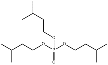りん酸トリイソペンチル 化学構造式