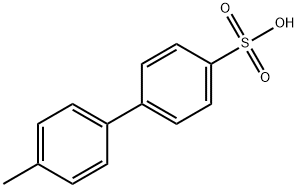 4'-METHYL-4-BIPHENYLSULFONIC ACID 结构式