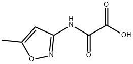 Acetic acid, [(5-methyl-3-isoxazolyl)amino]oxo- (9CI) Structure