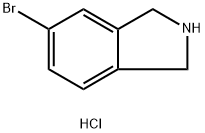 5-BROMO-2,3-DIHYDRO-1H-ISOINDOLE HYDROCHLORIDE Structure