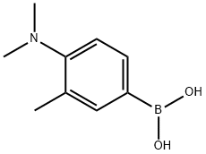 4-(N,N-Dimethylamino)-3-methylphenylboronic acid Structure