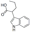 Indole-3-acetic acid, -alpha--propyl- (7CI) Structure
