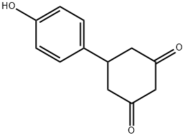 5-(4-HYDROXYPHENYL)CYCLOHEXANE-1,3-DIONE Structure