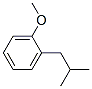 1-甲氧基-2-(2-甲基丙基)苯 结构式
