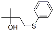 2-甲基-4-苯基硫基-2-丁醇, 91967-95-2, 结构式