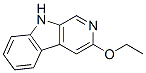 3-ethoxy-beta-carboline Struktur