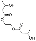 乙烷-1,2-二基双(2-羟基丙酸酯) 结构式