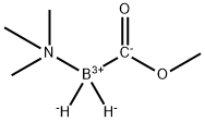 (METHOXYCARBONYL)BORANETRIMETHYLAMINE COMPLEX Struktur