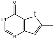 6-METHYL-3H-PYRROLO[3,2-D]PYRIMIDIN-4(5H)-ONE,91996-90-6,结构式