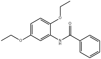 N-(2,5-ジエトキシフェニル)ベンズアミド 化学構造式
