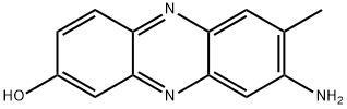 8-氨基-7-甲基吩嗪-2-醇,92-25-1,结构式