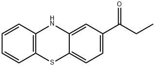 1-(10H-吩噻嗪-2-基)丙-1-酮,92-33-1,结构式