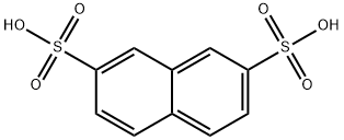 Naphthalene-2,7-disulfonic acid Struktur