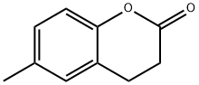 3,4-dihydro-6-methyl-2H-1-benzopyran-2-one Structure