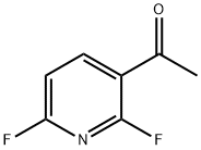 1-(2,6-DIFLUORO-3-PYRIDINYL)-ETHANONE Structure