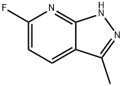 6-氟-3-甲基-1H-吡唑并[3,4-B]吡啶,920036-28-8,结构式