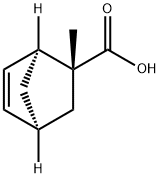 Bicyclo[2.2.1]hept-5-ene-2-carboxylic acid, 2-methyl-, (1S-exo)- (9CI) Struktur
