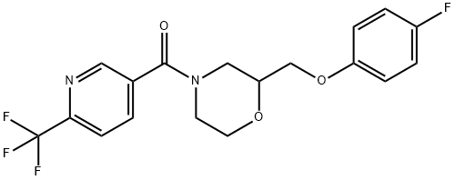 920128-57-0 METHANONE, [2-[(4-FLUOROPHENOXY)METHYL]-4-MORPHOLINYL][6-(TRIFLUOROMETHYL)-3-PYRIDINYL]-