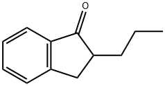 2-丙基-1-茚酮 结构式