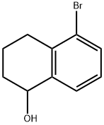 5-BROMO-1,2,3,4-TETRAHYDRONAPHTHALEN-1-OL Structure