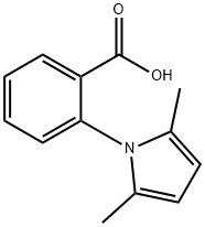 2-(2,5-DIMETHYL-1H-PYRROL-1-YL)BENZOIC ACID Struktur