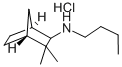 Bicyclo(2.2.1)heptan-2-amine, N-butyl-3,3-dimethyl-, hydrochloride Structure
